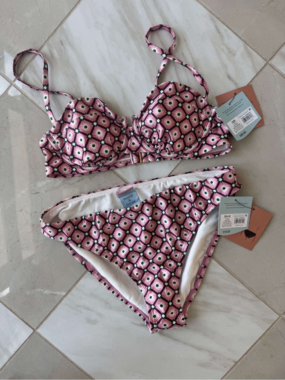 Underwire bikini set
